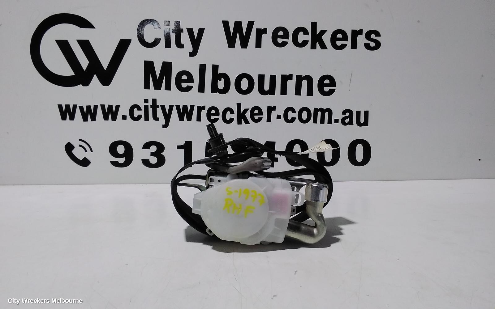 SUZUKI SWIFT SEATBELT/STALK, RH FRONT, SEAT BELT ONLY, FZ, 08/2010 - 03/2017 - Image 2