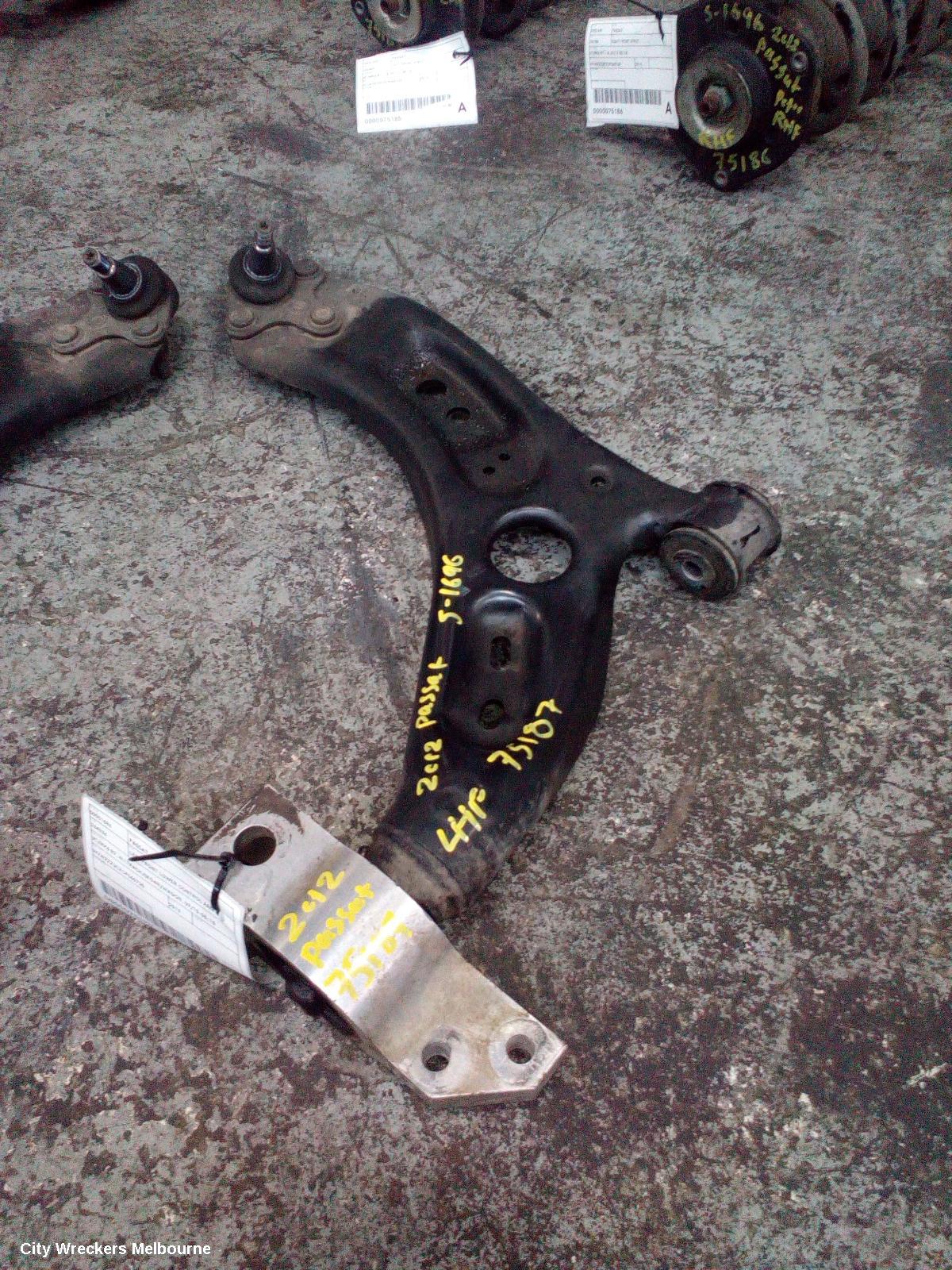 VOLKSWAGEN PASSAT LEFT FRONT LOWER CONTROL ARM, 3C/MK6 B7, ALLTRACK/SEDAN/WAGON, 09/2010 - 05/2015 - Image 1