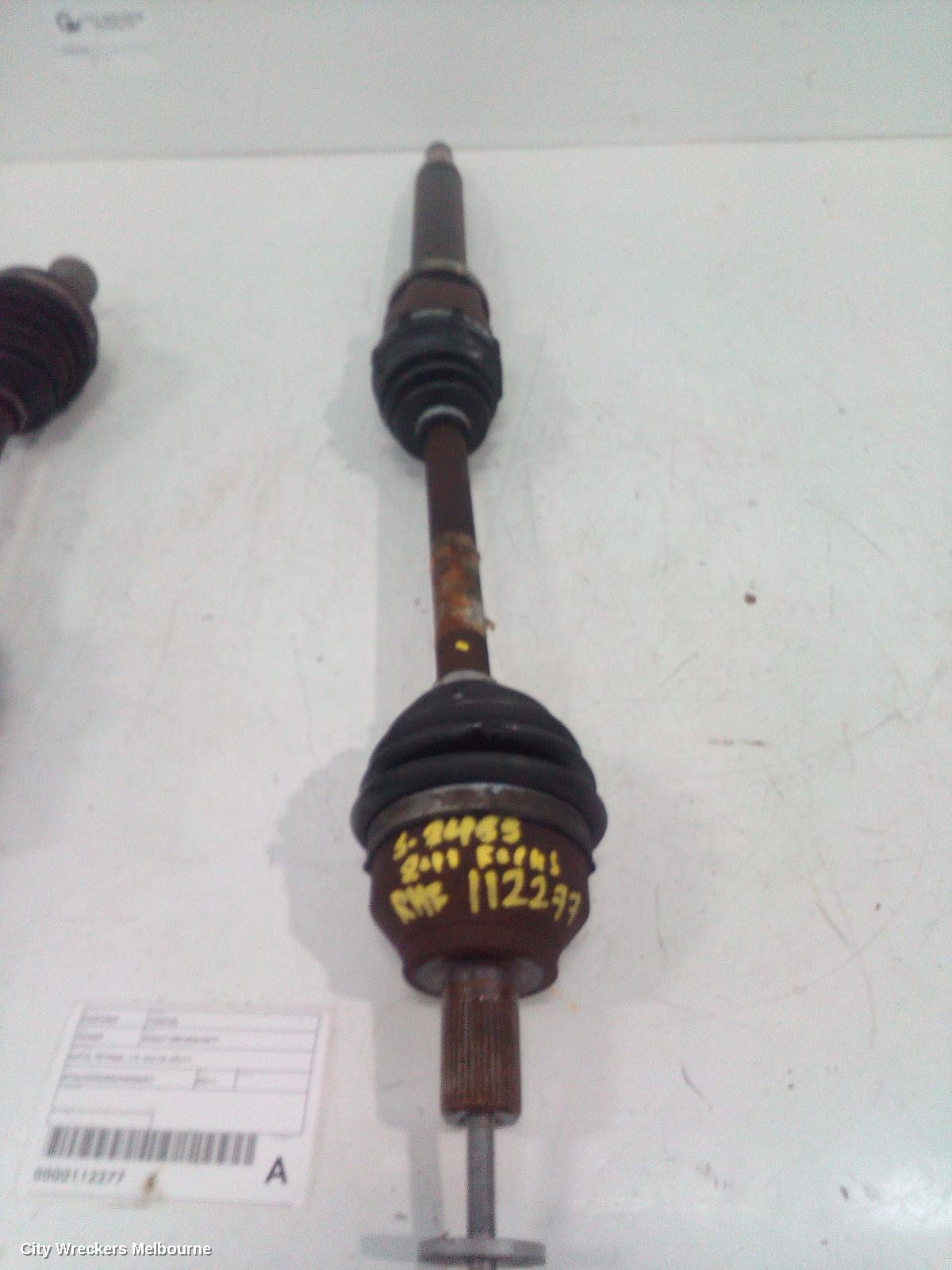 FORD FOCUS RIGHT DRIVESHAFT, AUTO, PETROL, LV, 02/2010 - 07/2011 - Image 1