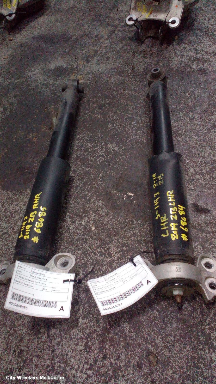 HOLDEN COMMODORE LEFT REAR STRUT, ZB, HATCH, LT/CALAIS, 10/2017 - 12/2020 - Image 3