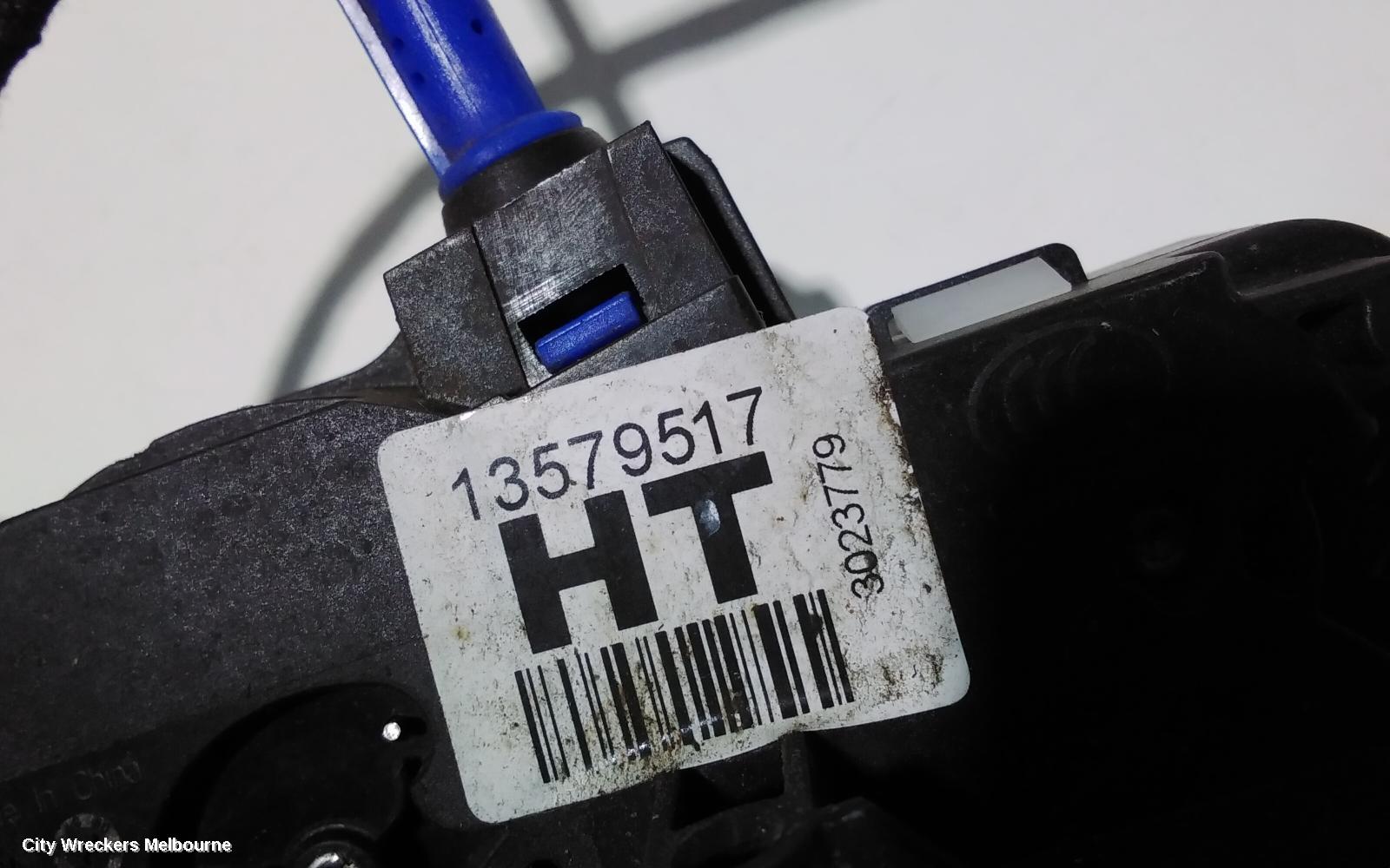 HOLDEN COMMODORE DOOR/BOOT/GATE LOCK, RIGHT FRONT DOOR LOCK, VF, NON KEYLESS ENTRY, 05/2013 - 12/2017 - Image 2