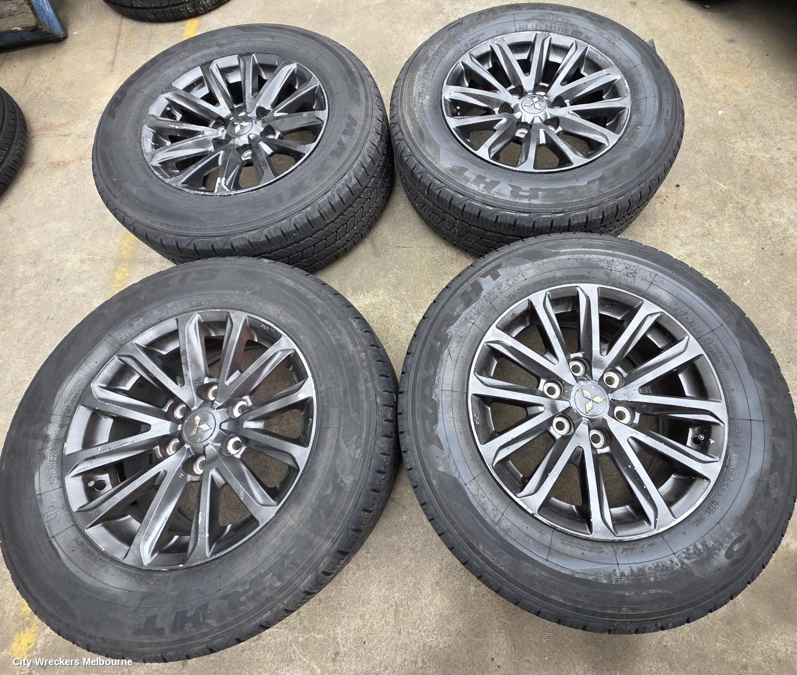 MITSUBISHI TRITON WHEEL MAG, FACTORY, 17X7.5IN, MQ-MR, 03/2015 - 10/2023 - Image 2