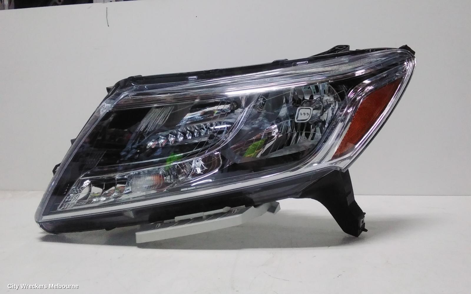 NISSAN PATHFINDER LEFT HEADLAMP, R52, HALOGEN, W/ AMBER INDICATOR TYPE, 06/2013 - 11/2016 - Image 2