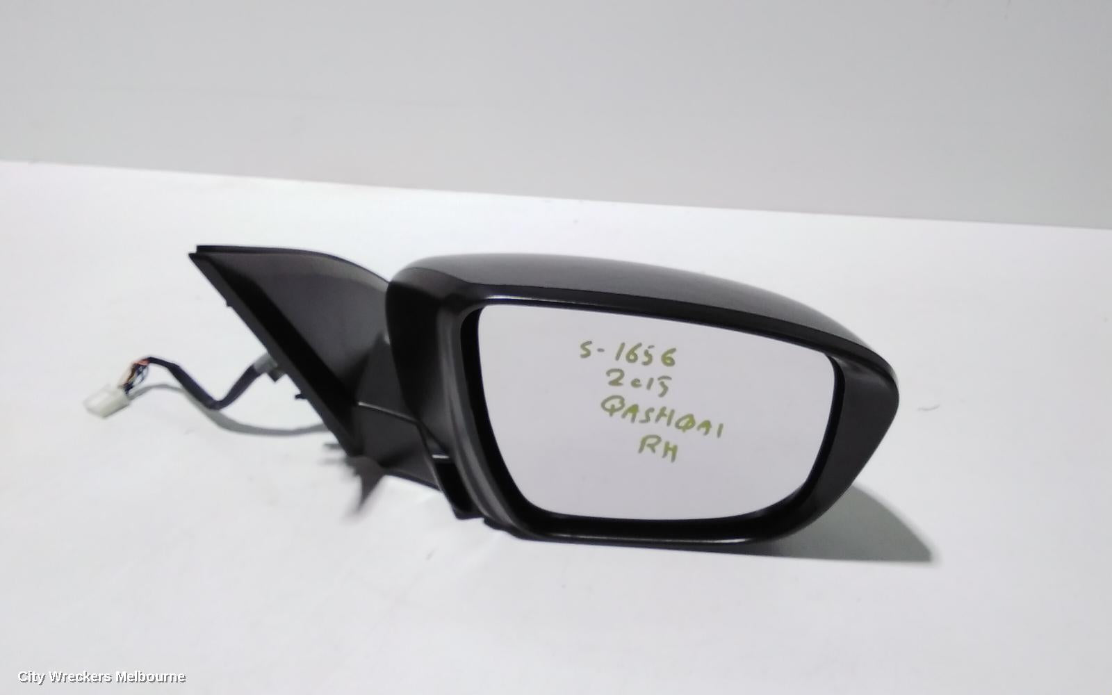 NISSAN QASHQAI RIGHT DOOR MIRROR, J11, TI/TL, POWER FOLD, W/ CAMERA TYPE, 06/2014 - 06/2017 - Image 1