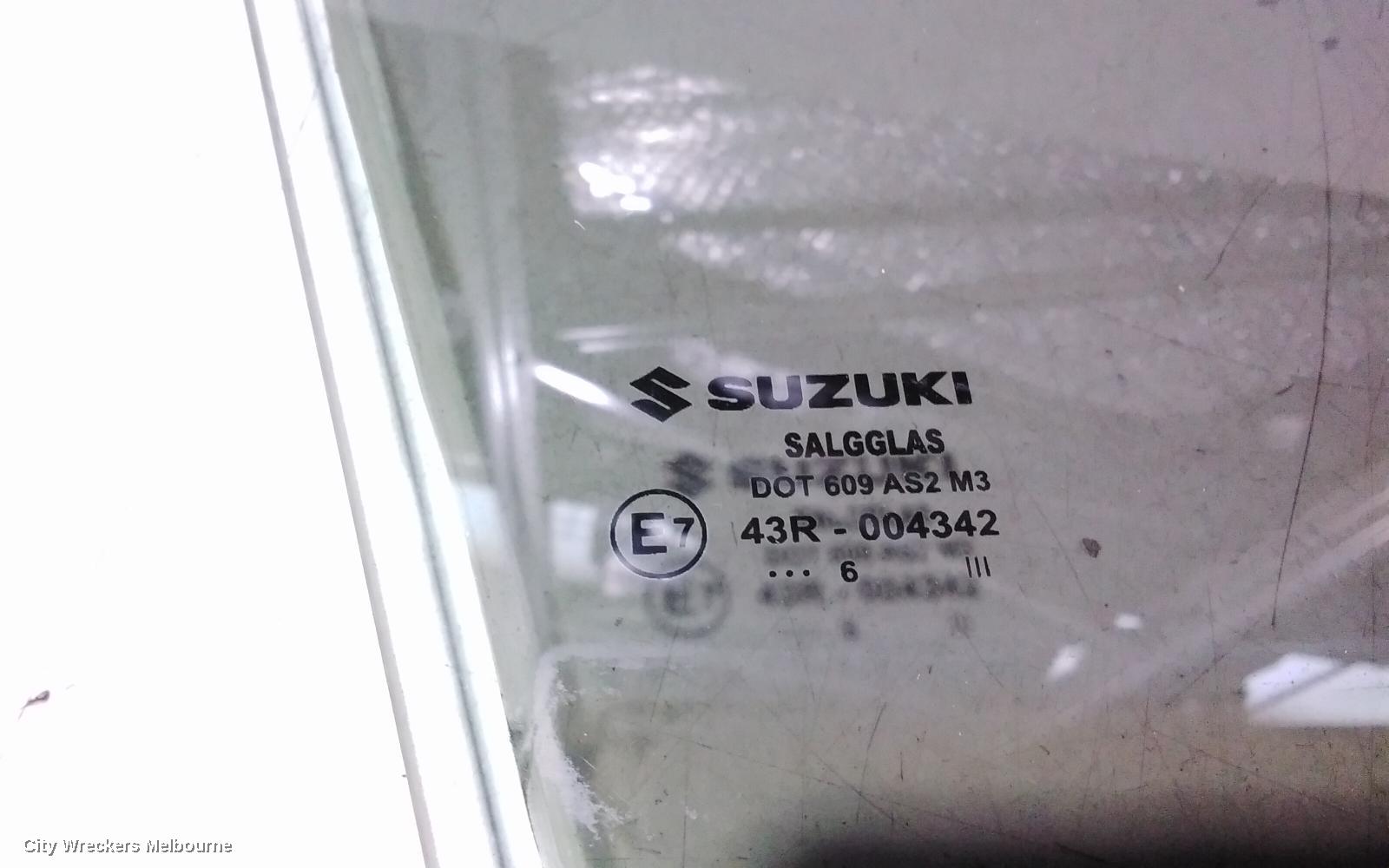 SUZUKI VITARA RIGHT FRONT DOOR WINDOW, VITARA, LY (VIN TSM), 06/2015 ONWARDS - Image 2