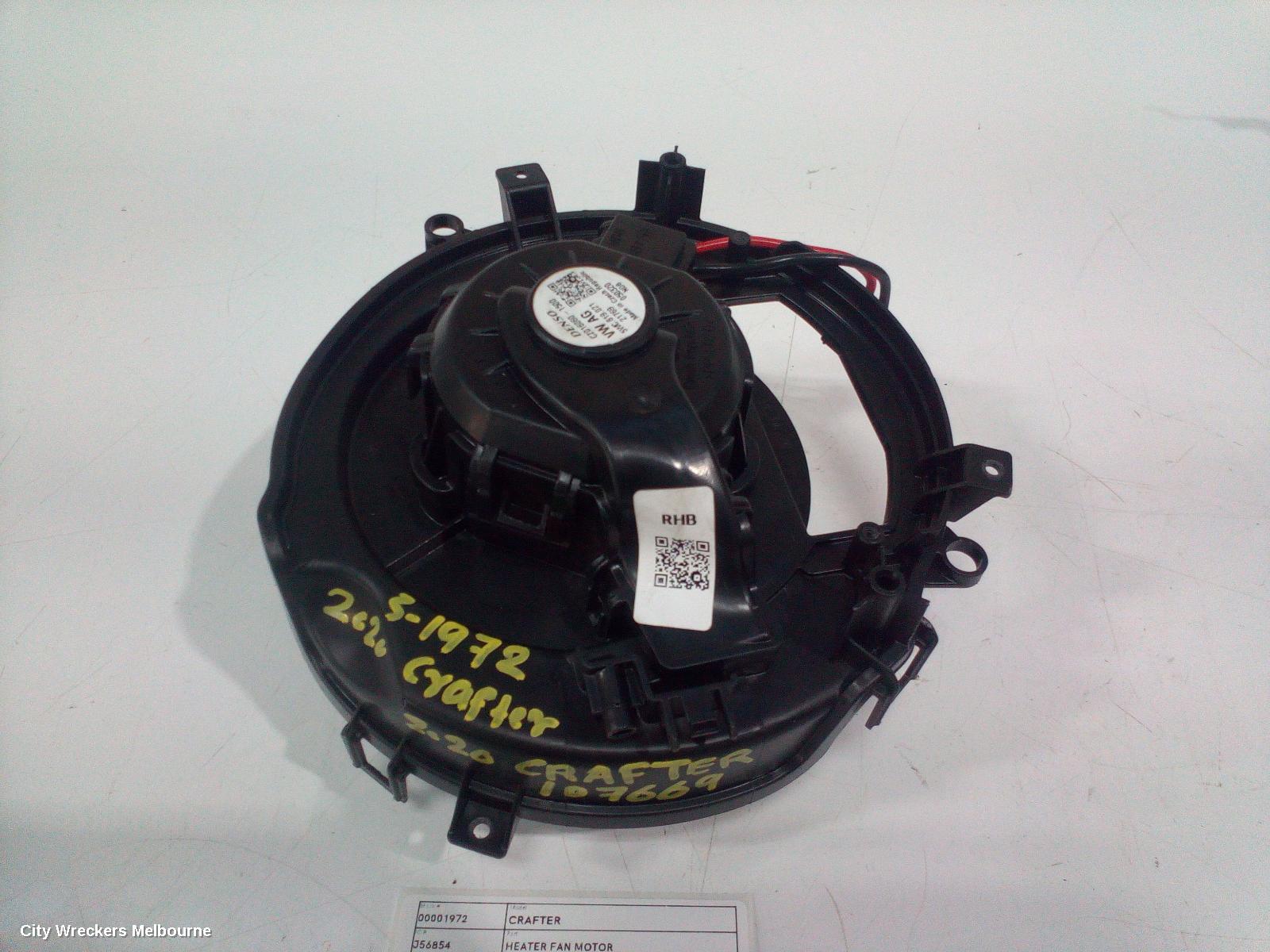 VOLKSWAGEN CRAFTER HEATER FAN MOTOR, SY1, 08/2017 ONWARDS - Image 2