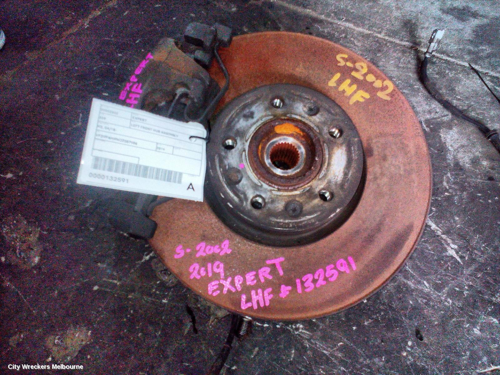 PEUGEOT EXPERT LEFT FRONT HUB ASSEMBLY, K0, 04/2018 ONWARDS - Image 1