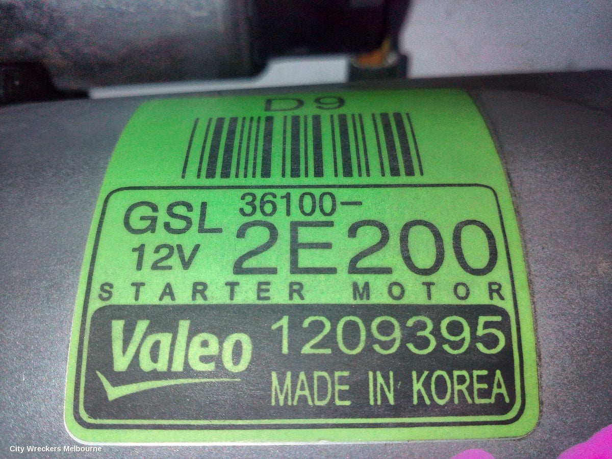 KIA CERATO STARTER, PETROL, 2.0, G4NA, BD, 04/2018 - 09/2024 - Image 3