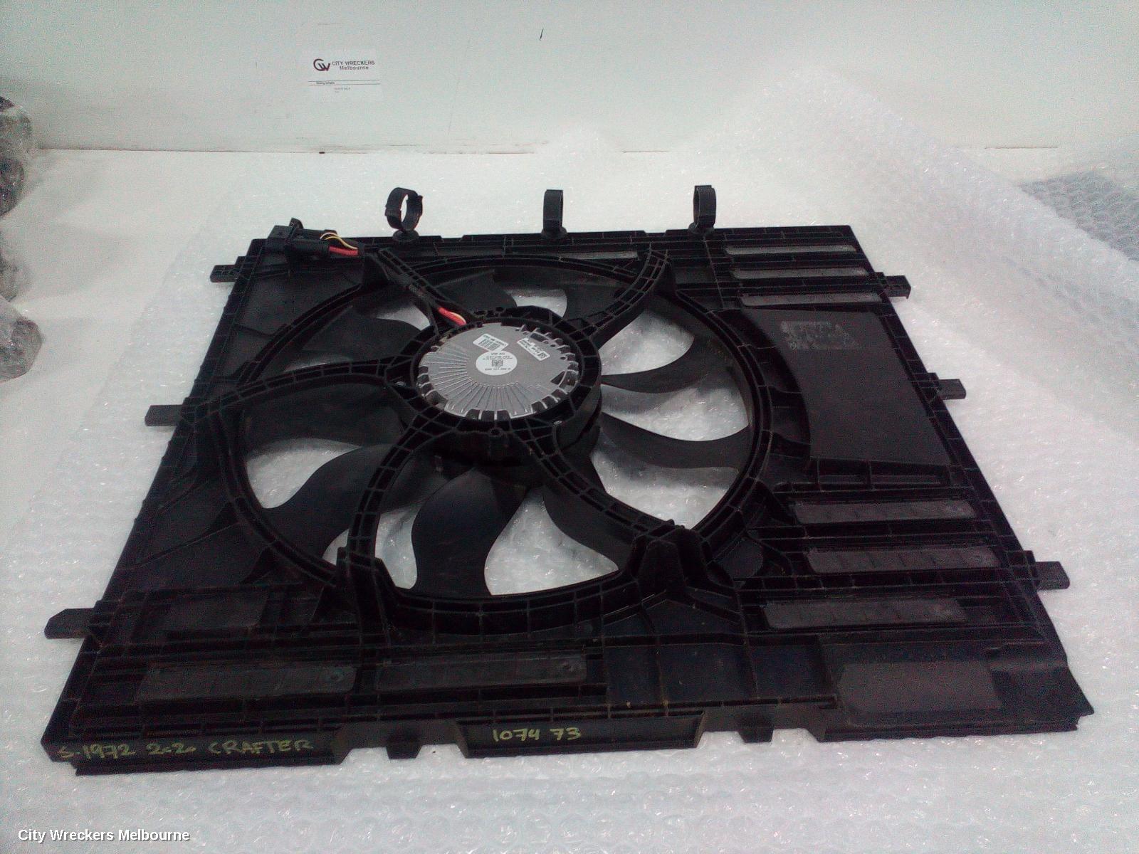 VOLKSWAGEN CRAFTER FAN, RADIATOR FAN, DIESEL, SY1, 08/2017 ONWARDS - Image 1