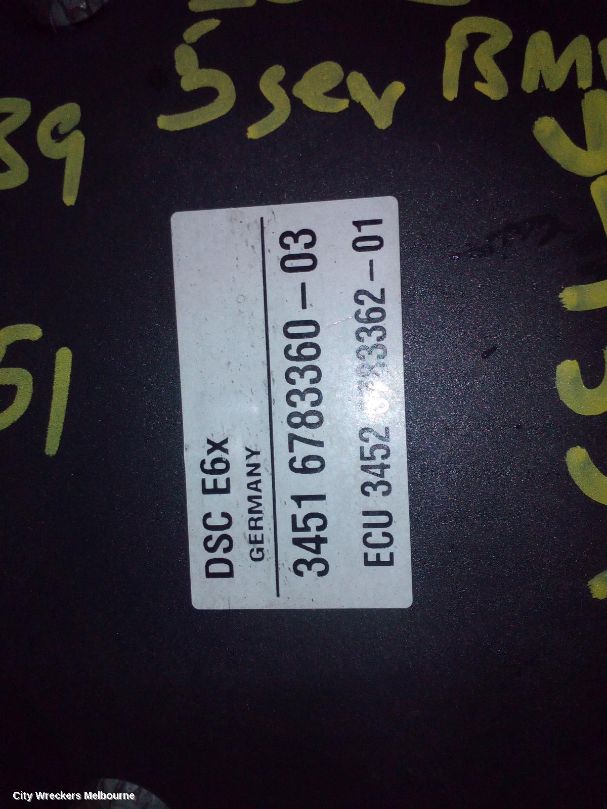BMW 5 SERIES ABS PUMP/MODULATOR, E60, ON MODULE P/N 34516783360, ON ALLOY P/N 0265250217 P/N 34516774679, 10/2003 - 04/2010 - Image 1