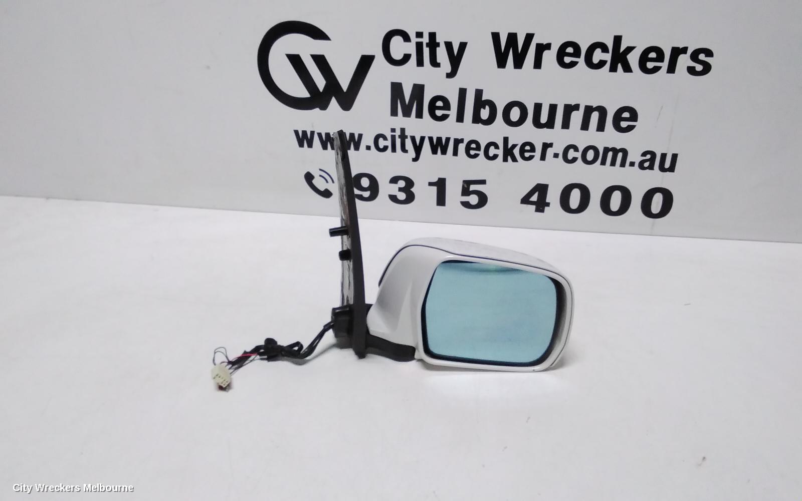 TOYOTA ESTIMA RIGHT DOOR MIRROR, XR30/XR40, 7 WIRE, BIG PLUG, CHROME COVER, BLUE GLASS, 03-06 (IMPORT) - Image 1
