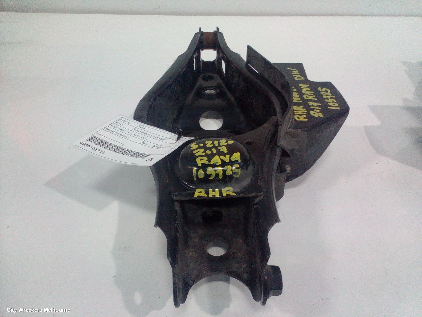 TOYOTA RAV4 RIGHT REAR TRAILING ARM, TRAILING ARM, XA40, 12/2012 - 11/2018 - Image 1