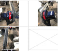 MITSUBISHI OUTLANDER REAR BUMPER, ZH, BUMPER END, LH SIDE, 09/2009 - 10/2012 - Image 1