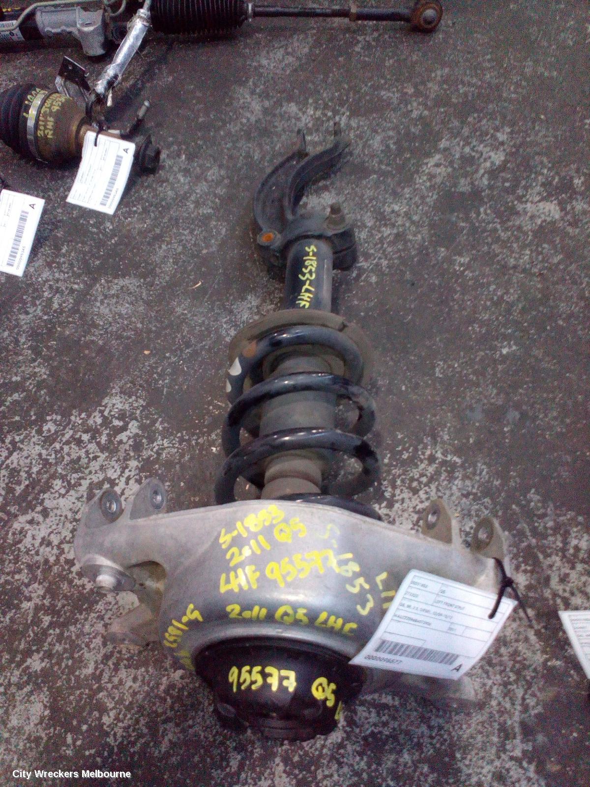 AUDI Q5 LEFT FRONT STRUT, Q5, 8R, 3.0, DIESEL, 03/2009 - 10/2012 - Image 3
