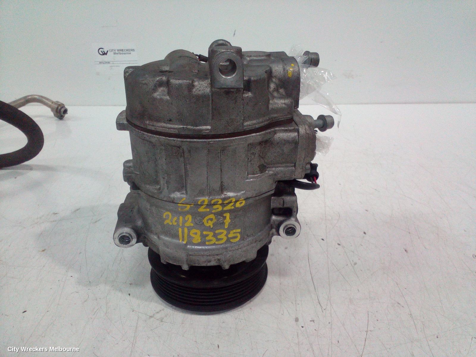 AUDI Q7 A/C COMPRESSOR, 4L, 3.0, DIESEL, 09/2010 - 08/2015 - Image 1