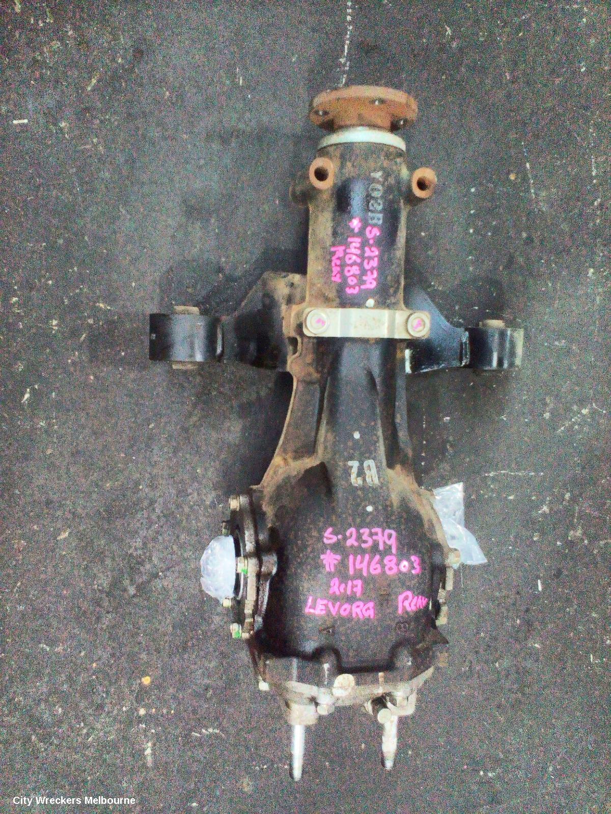 SUBARU LEVORG DIFFERENTIAL CENTRE, V1, REAR, 2.0, PETROL, 05/2016 - 12/2020 - Image 3