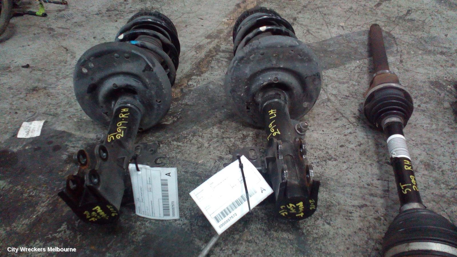PEUGEOT 508 LEFT FRONT STRUT, 07/2011 - 12/2017 - Image 1