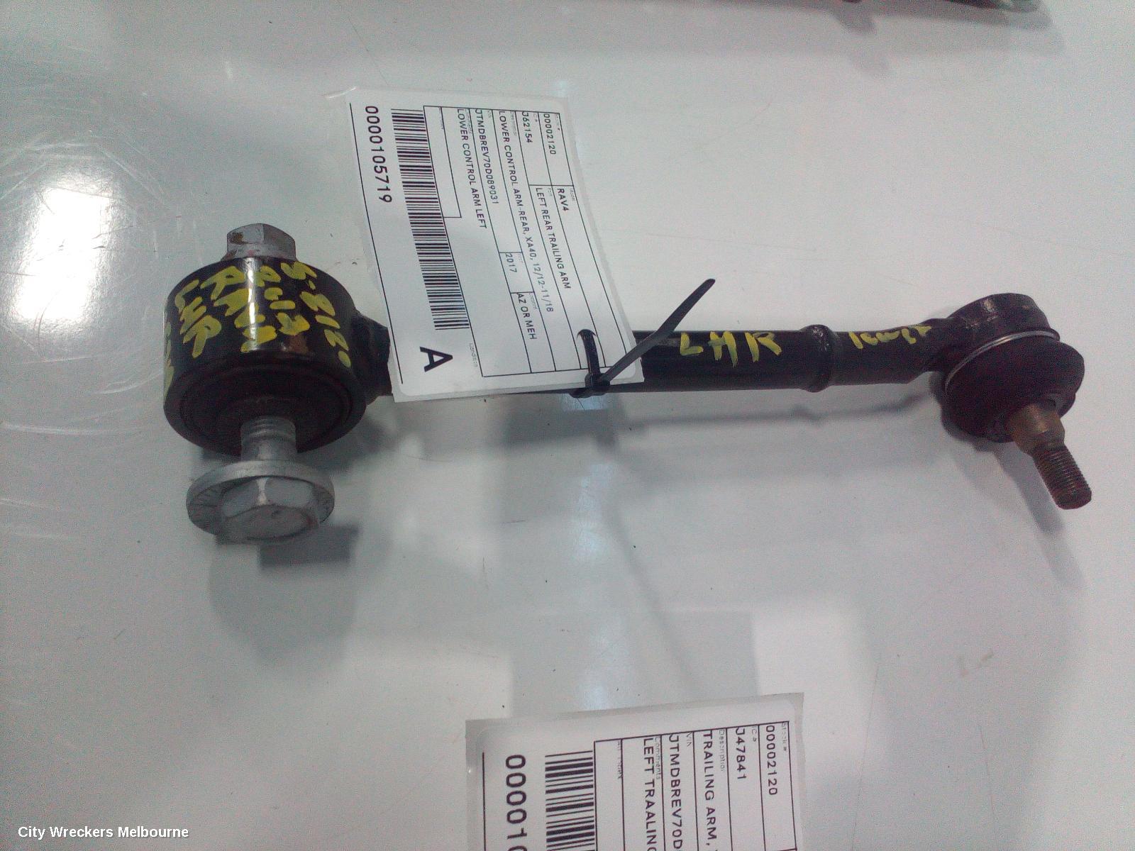 TOYOTA RAV4 LEFT REAR TRAILING ARM, LOWER CONTROL ARM-REAR, XA40, 12/2012 - 11/2018 - Image 2