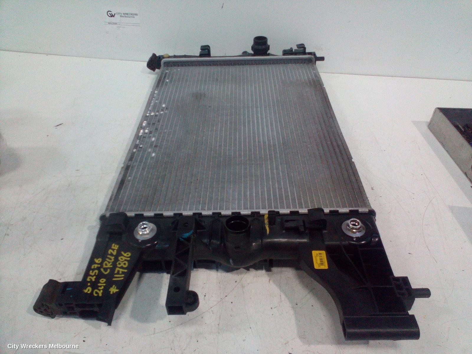 HOLDEN CRUZE RADIATOR, AUTO, PETROL, JG, 03/2009 - 02/2011 - Image 1