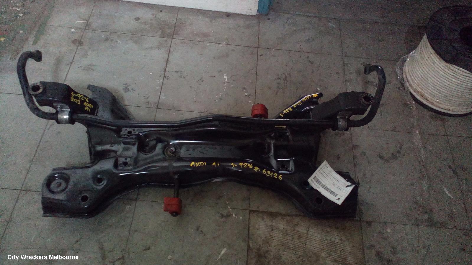AUDI A1 FRT XMEMBER/CRADLE, 8X, CROSSMEMBER, 12/2010 - 10/2018 - Image 1