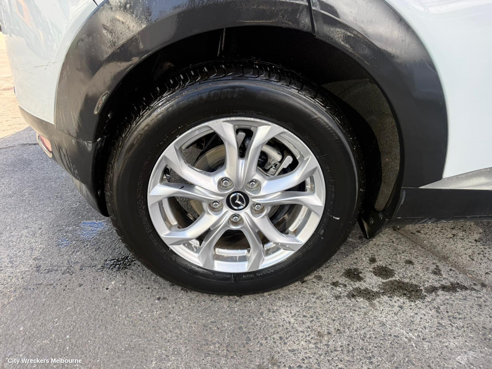 MAZDA CX3 WHEEL MAG, FACTORY, 16X6.5IN, 5 U SPOKE, DK, 03/2015 ONWARDS - Image 2