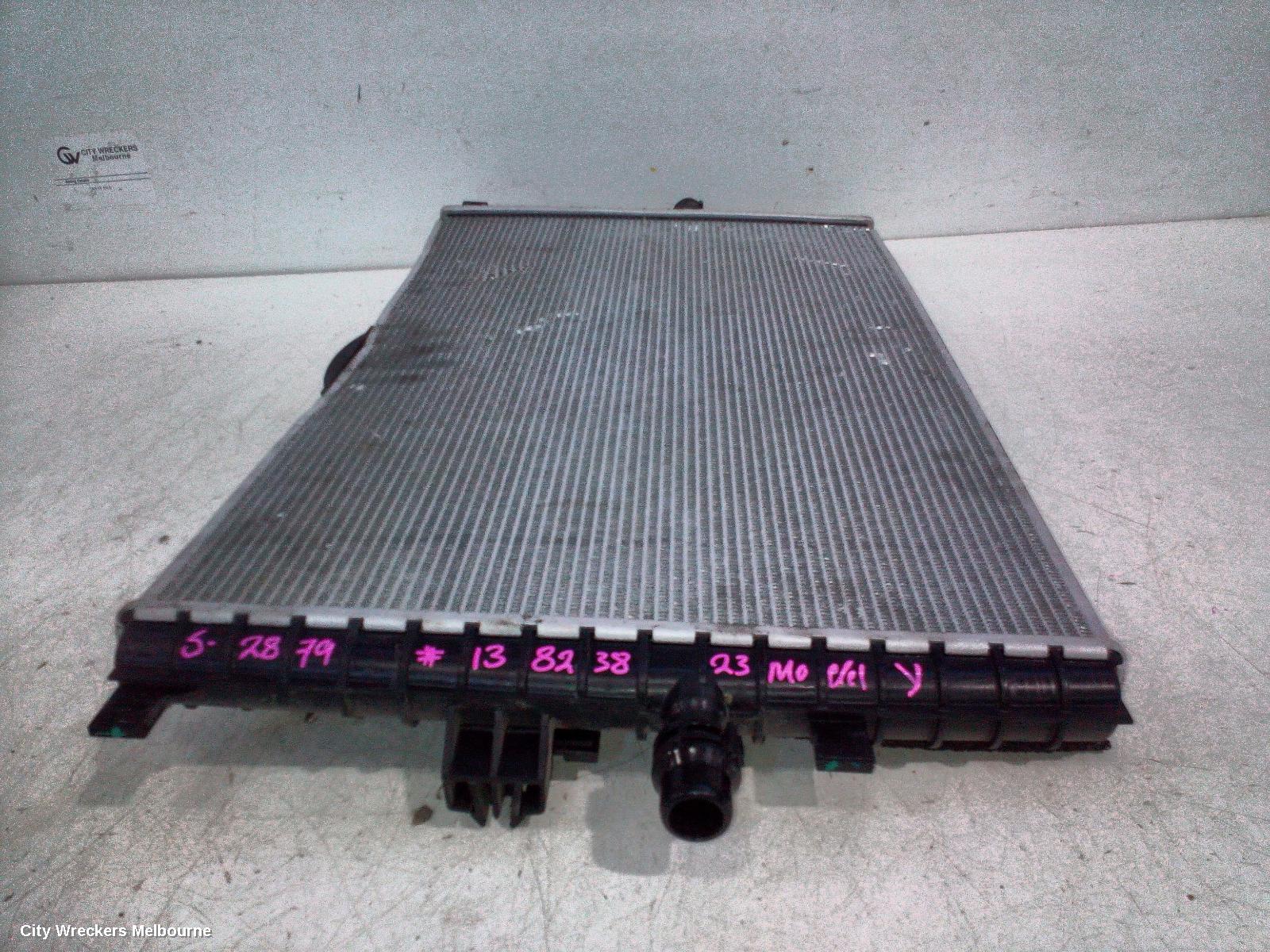 TESLA MODEL Y RADIATOR, 1ST GEN, 03/2022 ONWARDS - Image 1