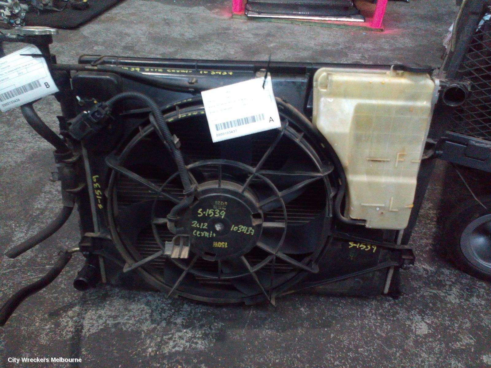 KIA CERATO FAN, RADIATOR FAN, PETROL, TD, 10/2008 - 03/2013 - Image 1