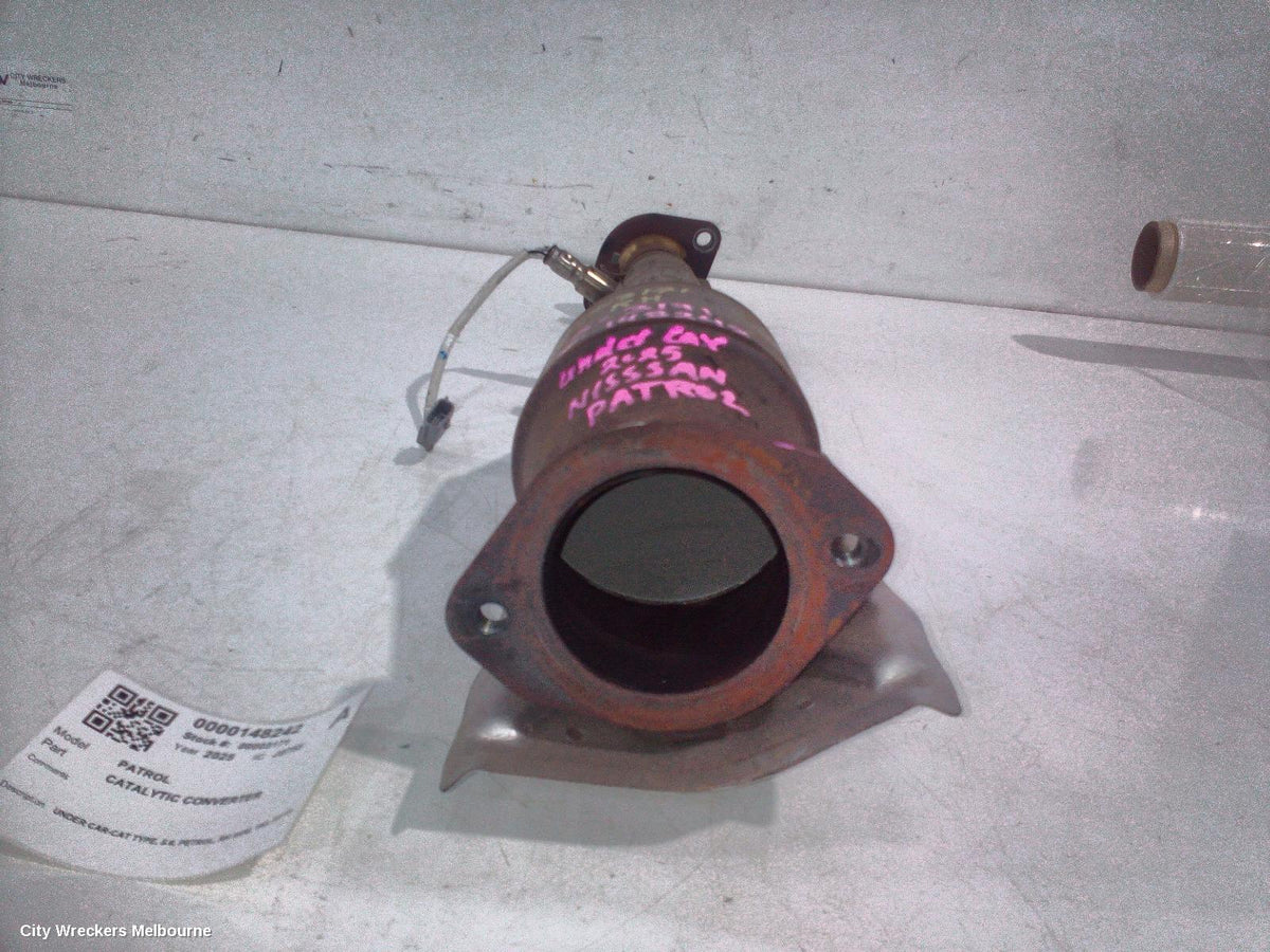 NISSAN PATROL CATALYTIC CONVERTER, UNDER CAR-CAT TYPE, 5.6, PETROL, RH SIDE, Y62, 02/2016 ONWARDS - Image 1