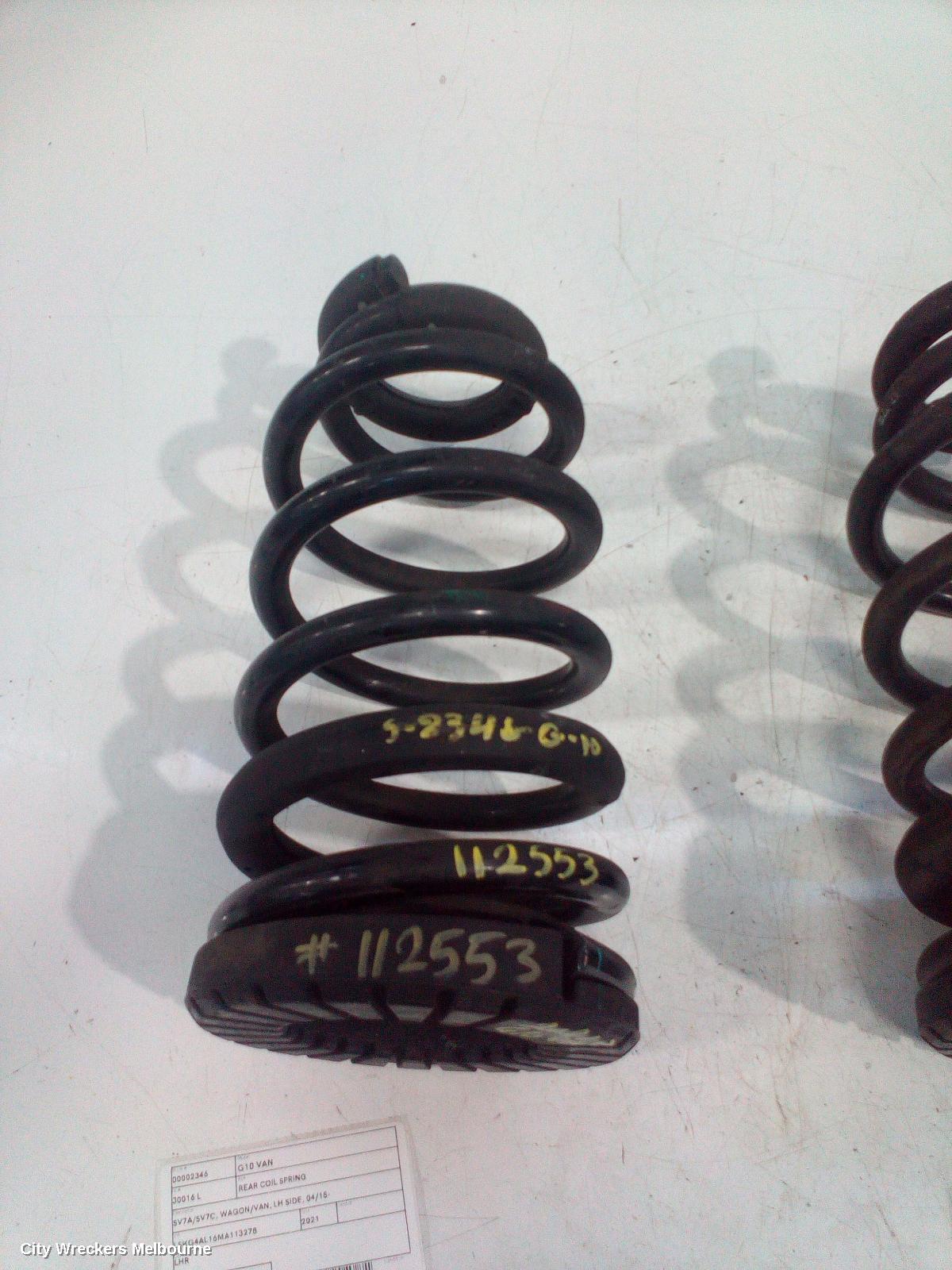 LDV G10 REAR COIL SPRING, SV7A/SV7C, WAGON/VAN, LH SIDE, 04/2015 ONWARDS - Image 3
