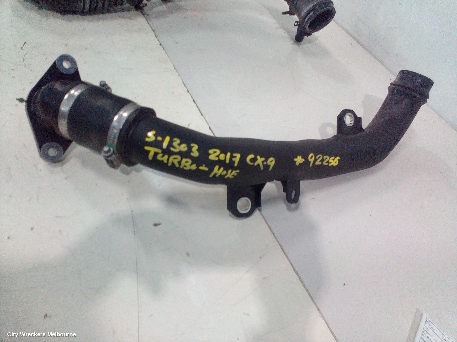 MAZDA CX9, TC, 07/2016 - 12/2024, TURBO HOSE: 92256 - Image 1