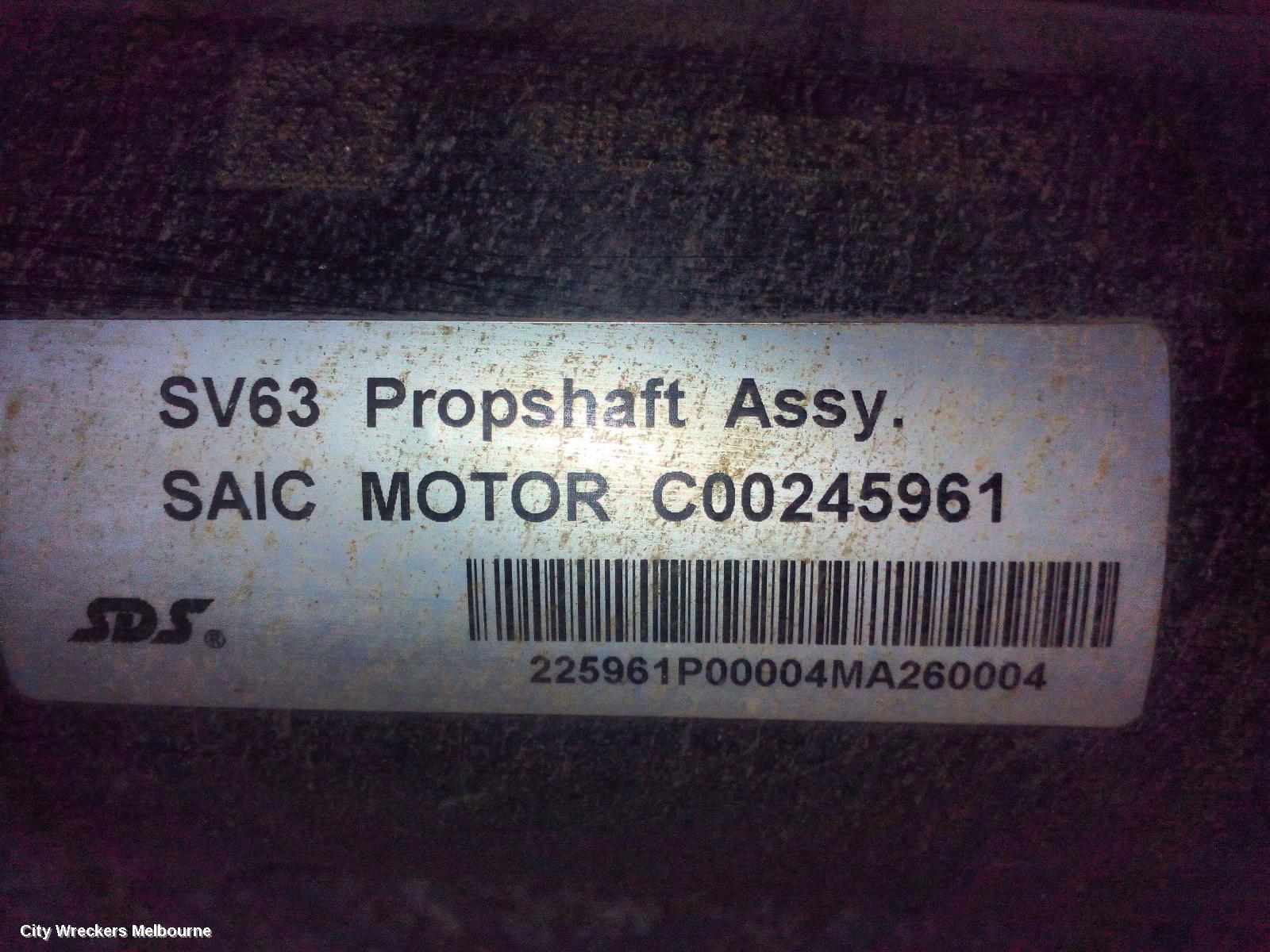 LDV DELIVER 9 REAR DRIVE SHAFT, AUTO, RWD, 07/2020 ONWARDS - Image 3