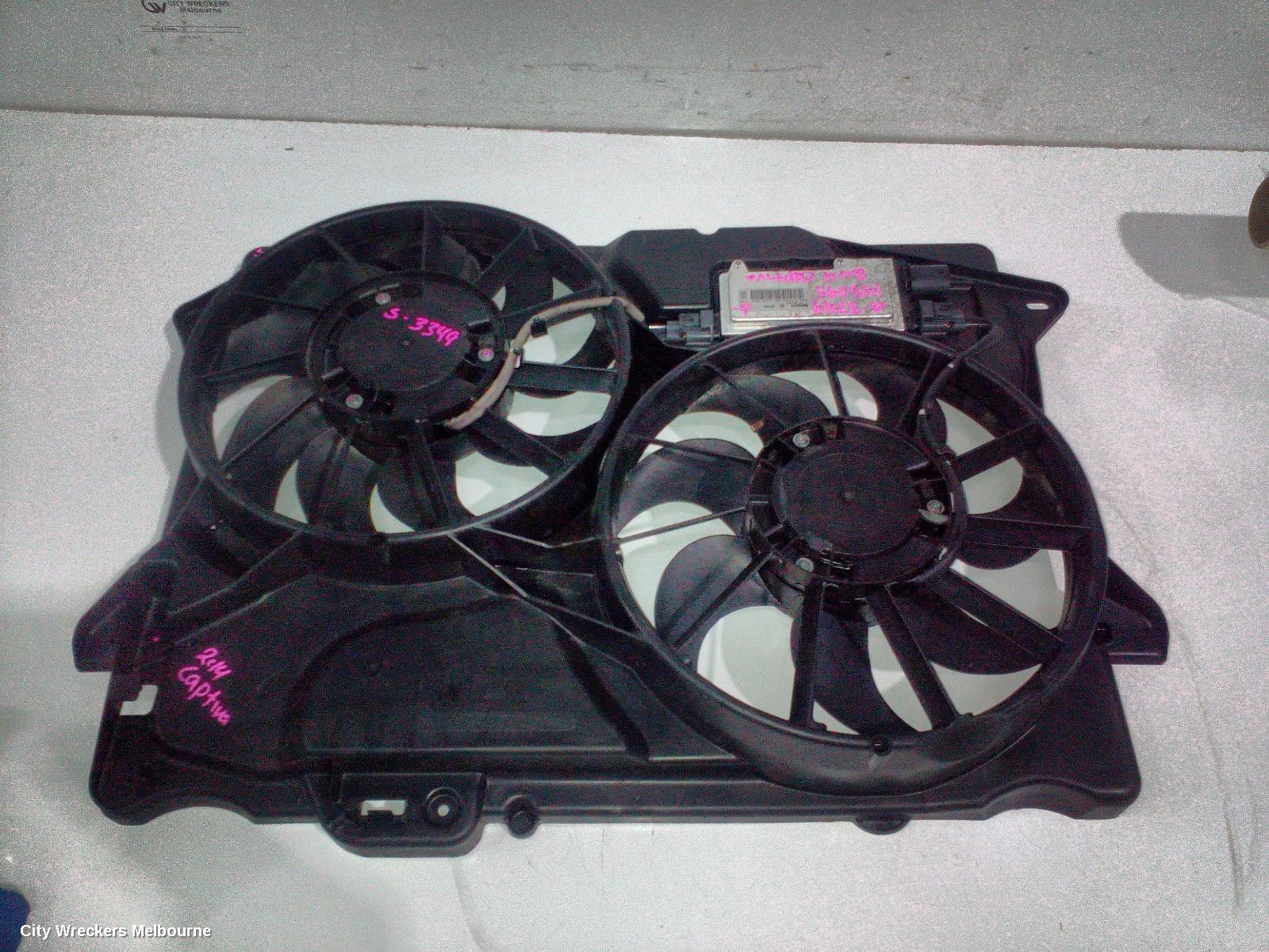 HOLDEN CAPTIVA FAN, DUAL FAN ASSY, 2.2, DIESEL, CG, 01/2011 - 09/2015 - Image 3