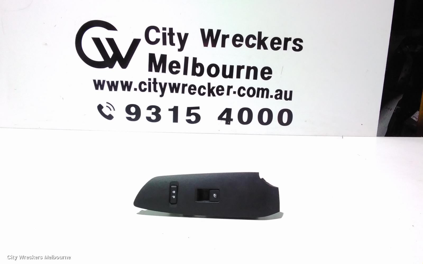 HOLDEN TRAX PWR DR WIND SWITCH, LH FRONT, TJ SERIES, 08/2013 - 12/2020 - Image 1