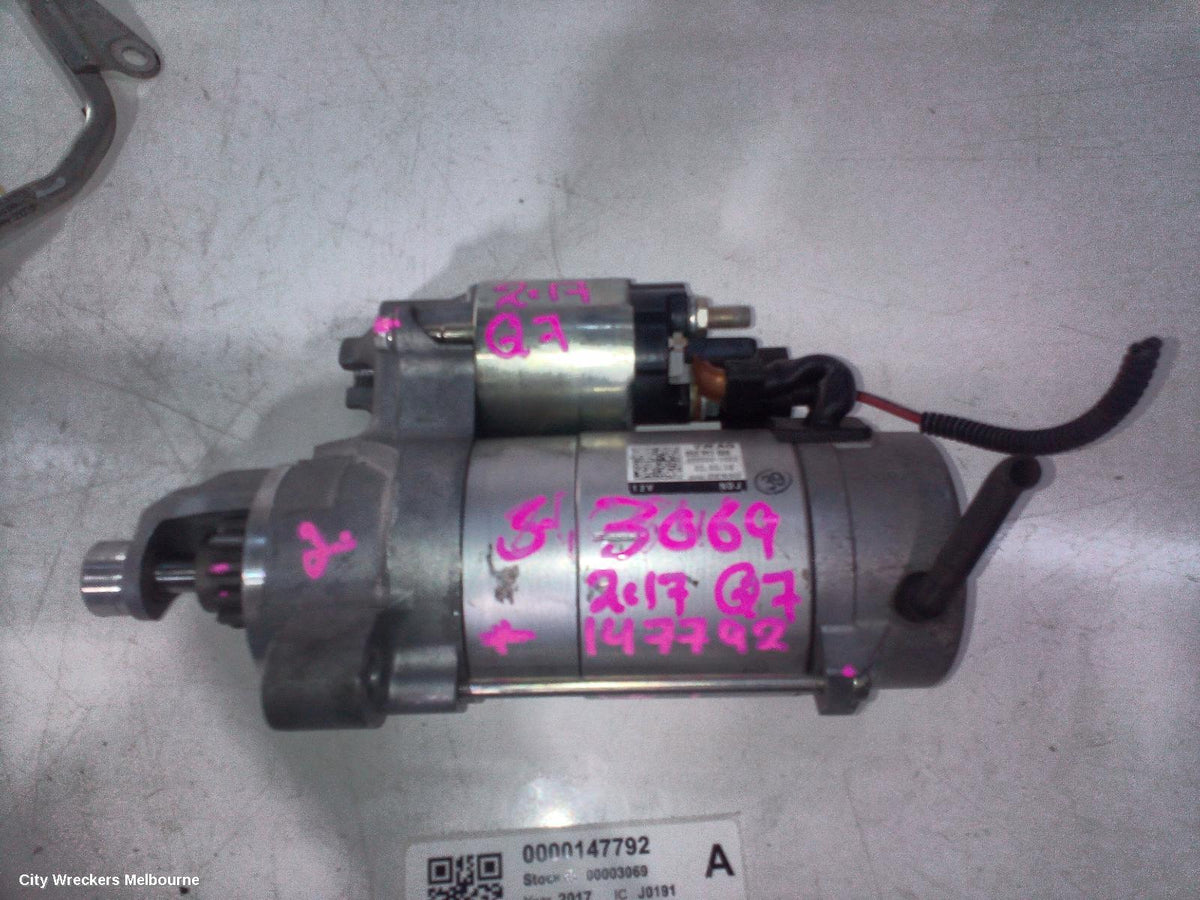AUDI Q7 STARTER, 4M, DIESEL, 3.0/4.0, TURBO, 1.9KW, DENSO BRAND, 07/2015 - 03/2020 - Image 2