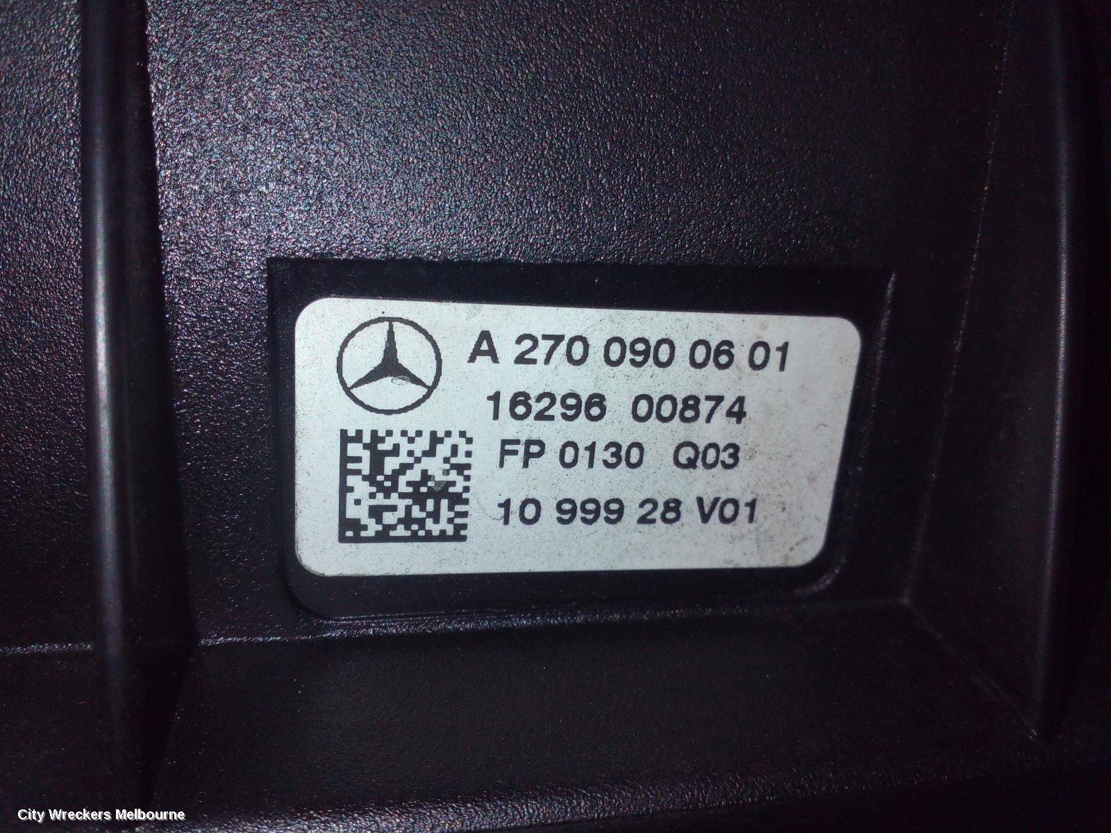 MERCEDES CLA CLASS AIR CLEANER/BOX, AIR CLEANER, C117, 1.6, TURBO PETROL, 10/2013 - 01/2019 - Image 1
