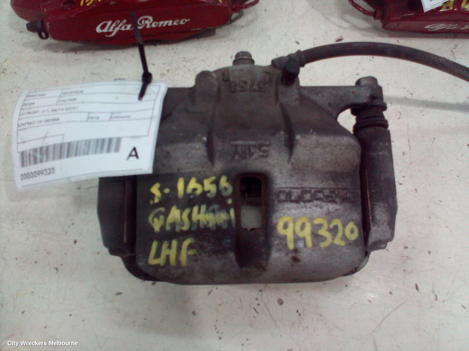 NISSAN QASHQAI CALIPER, LH FRONT, J11, 06/2014 - 07/2021 - Image 1