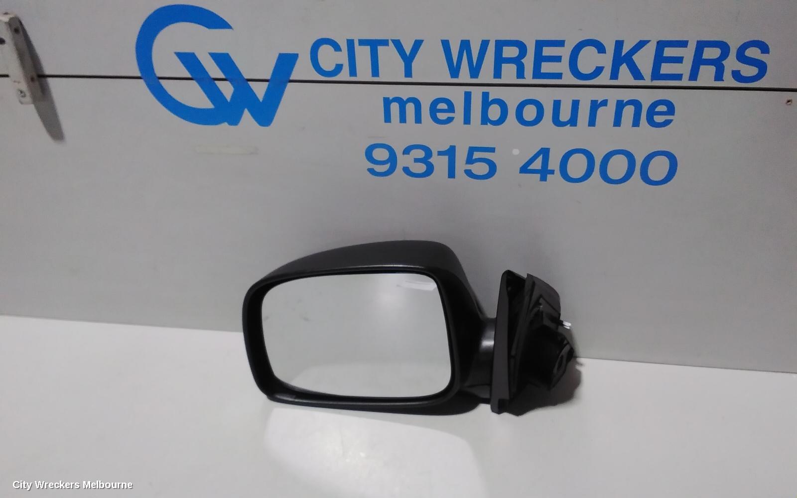 ISUZU DMAX LEFT DOOR MIRROR, MANUAL, RA, 10/2008 - 07/2012 - Image 2