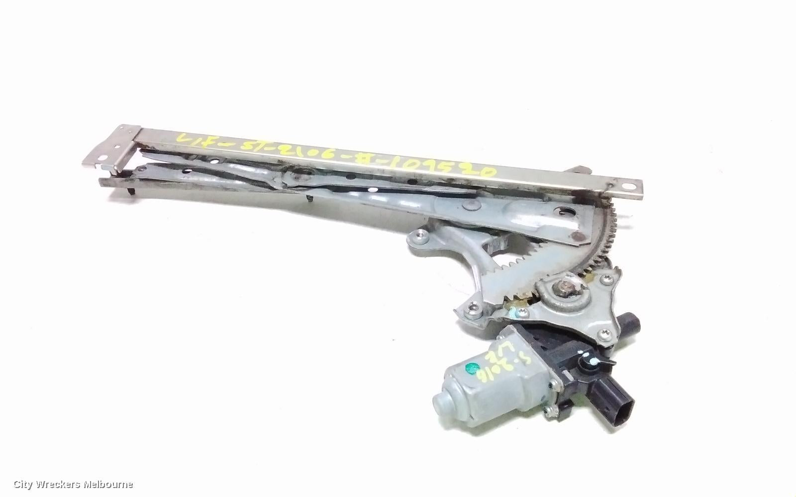 HONDA CIVIC LEFT FRONT WINDOW REG/MOTOR, 9TH GEN, SEDAN, 02/2012 - 04/2016 - Image 2