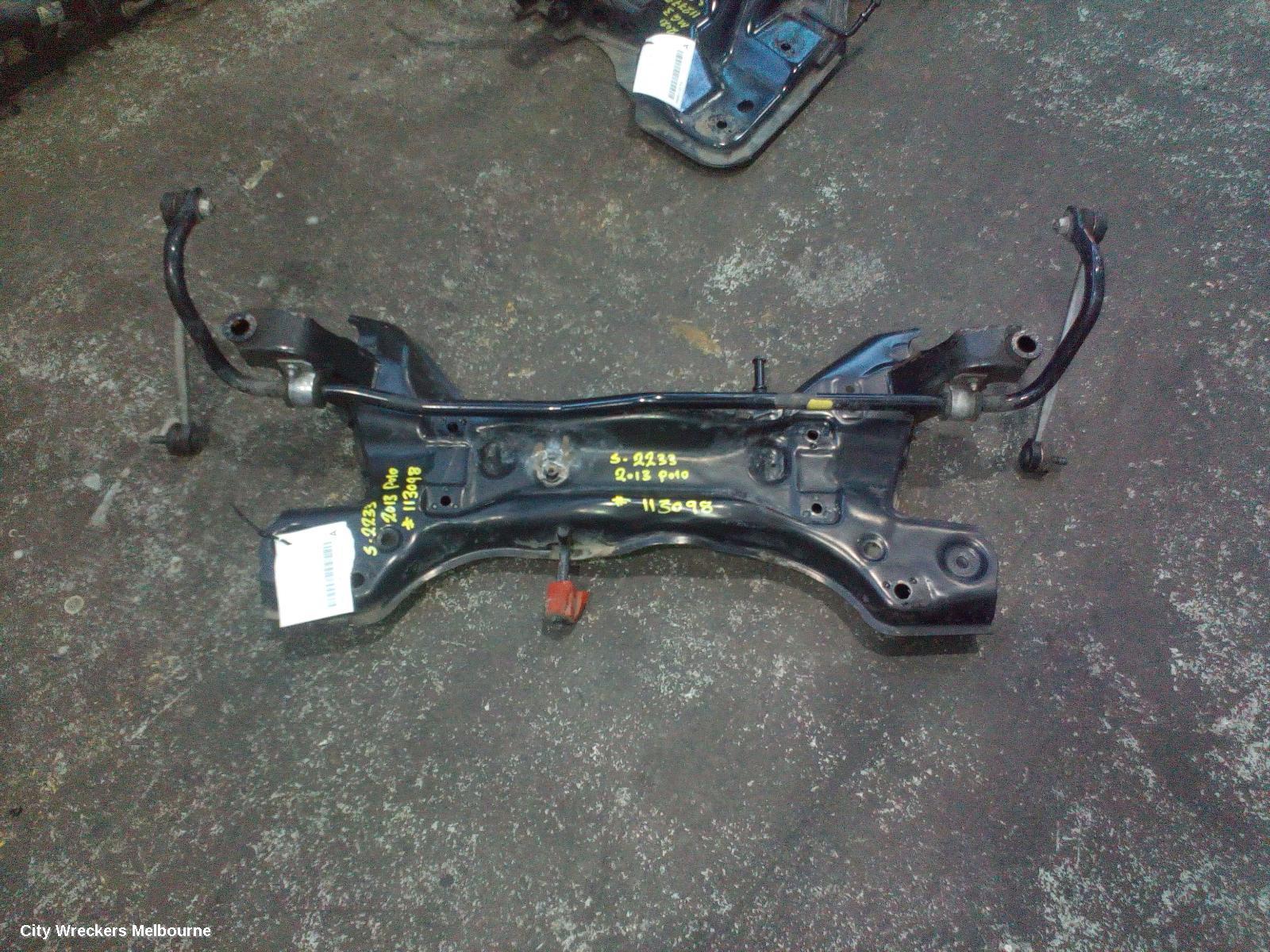 VOLKSWAGEN POLO FRT XMEMBER/CRADLE, 6R, PETROL, 05/2010 - 05/2014 - Image 3