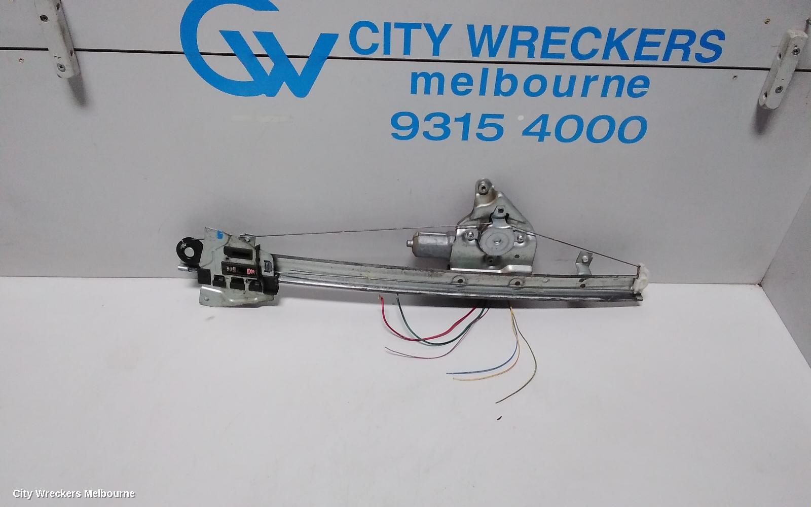 MITSUBISHI PAJERO RIGHT FRONT WINDOW REG/MOTOR, NS-NW, 5DR WAGON, 11/2006 ONWARDS - Image 1