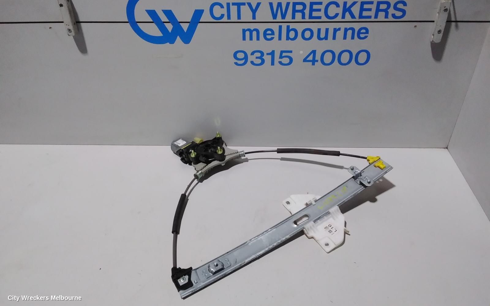 KIA RIO LEFT FRONT WINDOW REG/MOTOR, YB, 12/2016 - 06/2023 - Image 1
