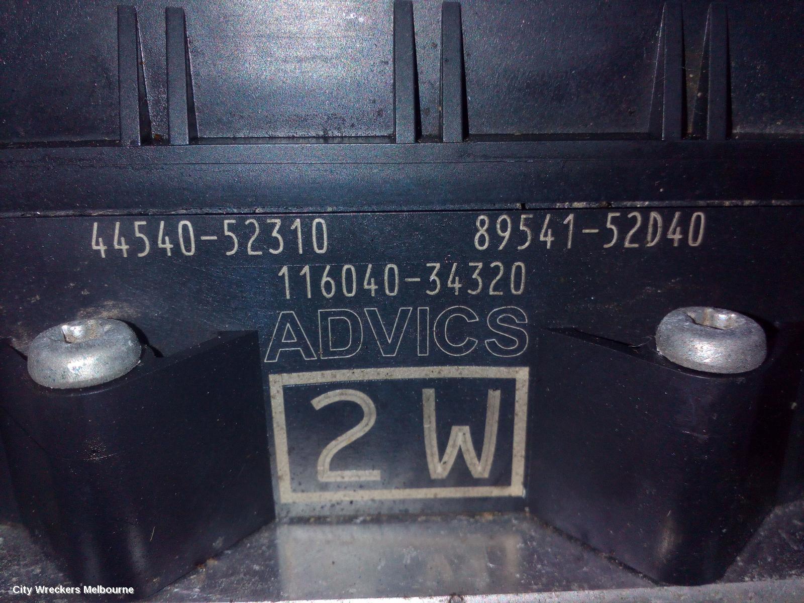 TOYOTA YARIS ABS PUMP/MODULATOR, 3DR/5DR HATCH, NCP13#, 08/2011 - 12/2019 - Image 3