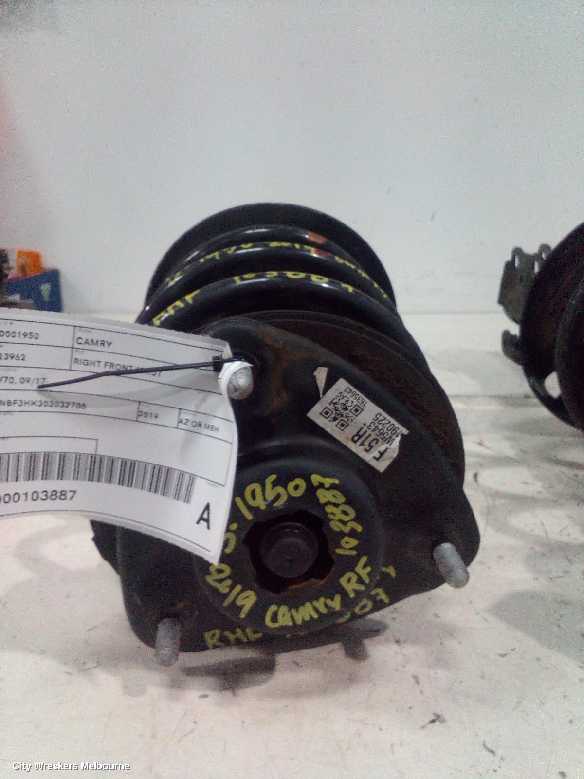 TOYOTA CAMRY RIGHT FRONT STRUT, XV70, NON HYBRID TYPE, 09/2017 ONWARDS - Image 1