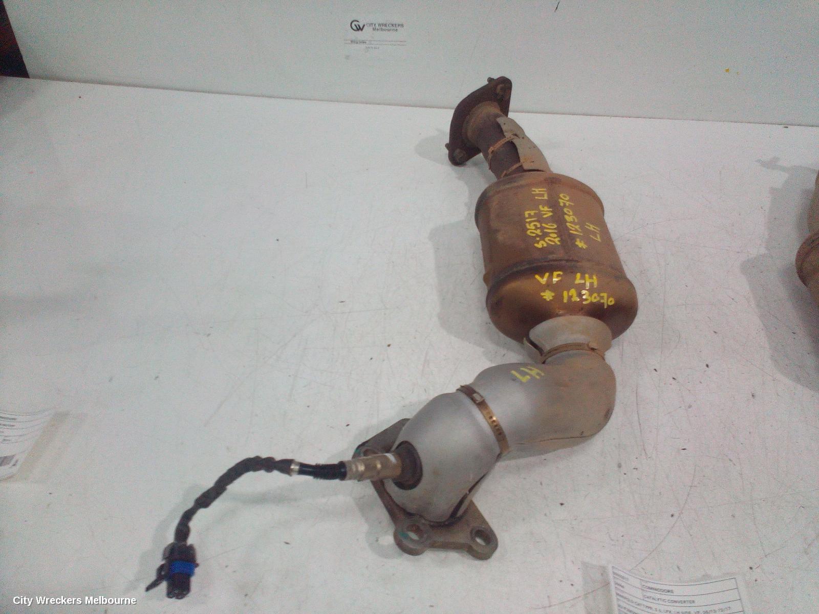 HOLDEN COMMODORE CATALYTIC CONVERTER, MANIFOLD-CAT TYPE, 3.6, LFX, LH SIDE, VF, 05/2013 - 12/2017 - Image 2