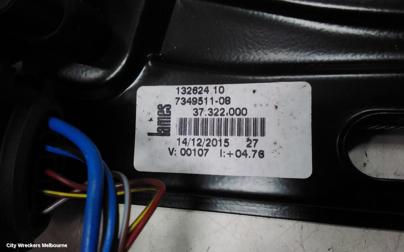 BMW X1 LEFT REAR WND REG/MOTOR, F48, 08/2015 - 06/2022 - Image 3