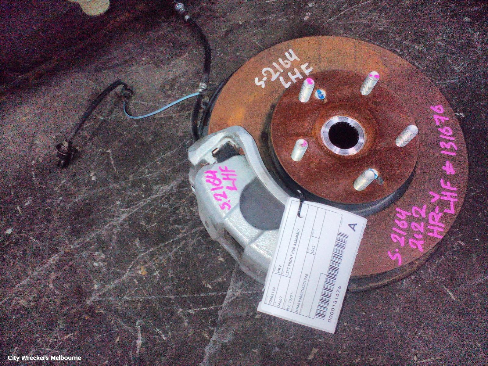 HONDA HRV LEFT FRONT HUB ASSEMBLY, RV, 12/2021 ONWARDS - Image 2