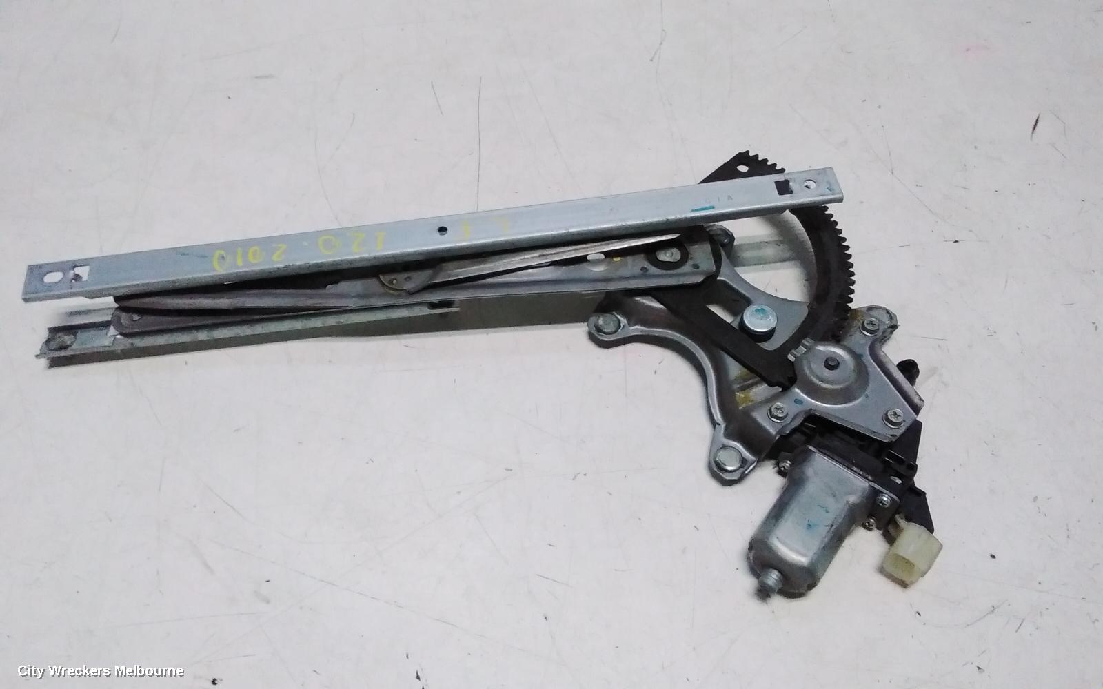 HYUNDAI I20 LEFT FRONT WINDOW REG/MOTOR, PB, 5DR HATCH, 04/2010 - 12/2015 - Image 2