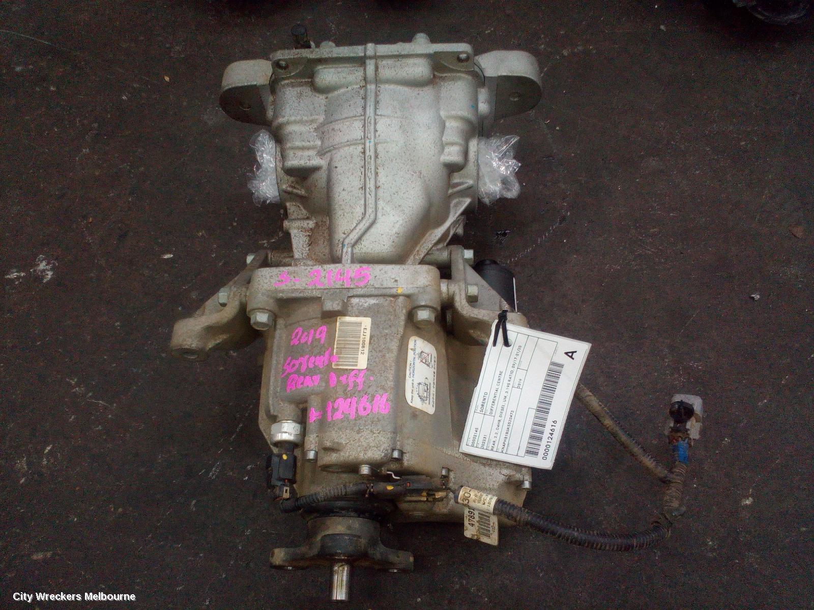 KIA SORENTO DIFFERENTIAL CENTRE, REAR, 2.2, D4HB, DIESEL, UM, 3.195 RATIO, 09/2017 - 01/2020 - Image 2