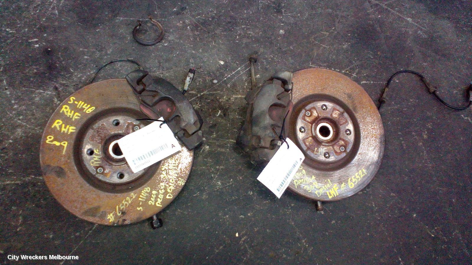 PEUGEOT 308 RIGHT FRONT HUB ASSEMBLY, T7, ABS TYPE, 09/2007 - 12/2013 - Image 2