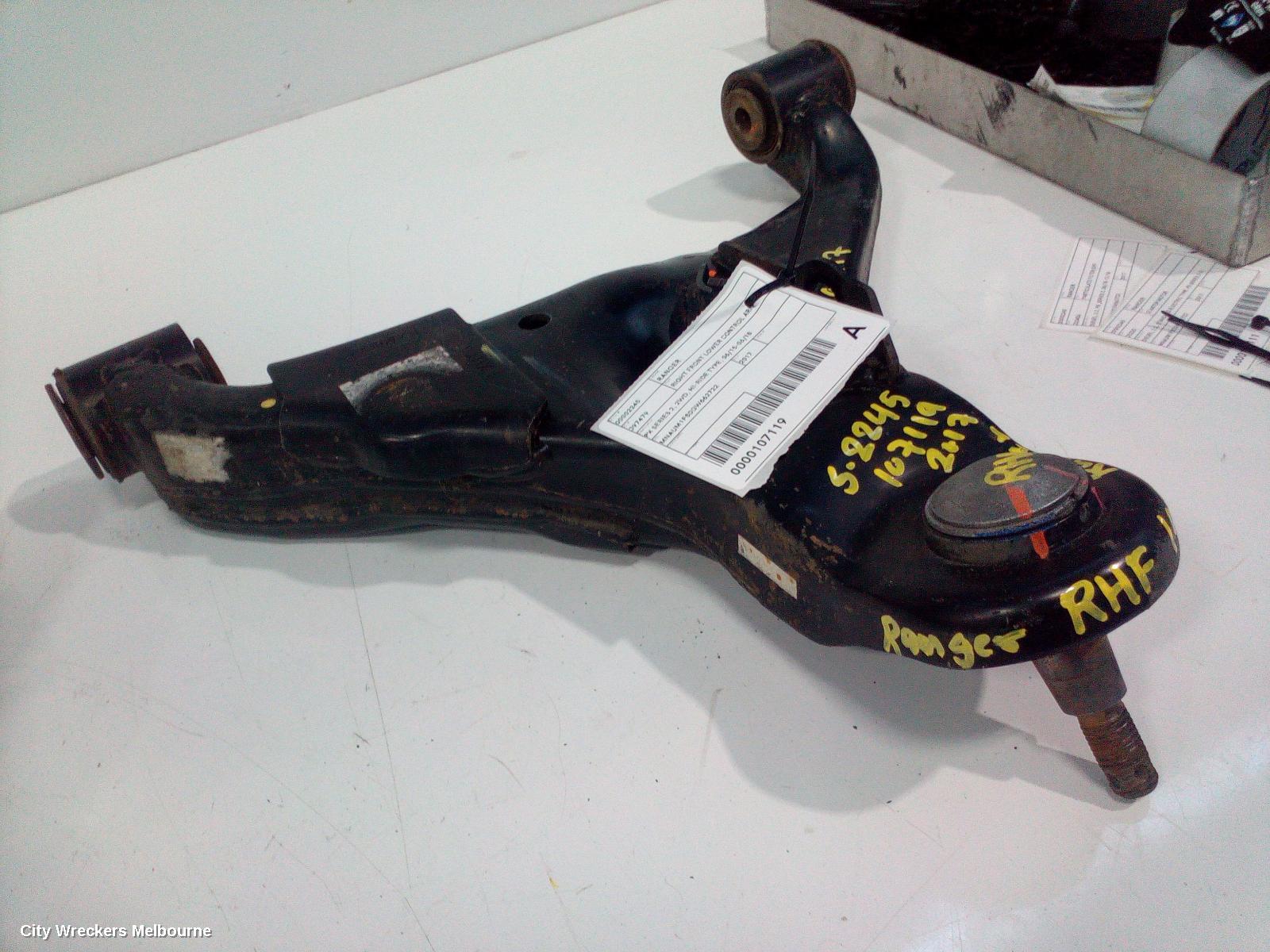FORD RANGER RIGHT FRONT LOWER CONTROL ARM, PX SERIES 2, 2WD, HI-RIDE TYPE, 06/2015 - 06/2018 - Image 3
